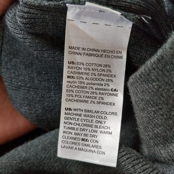 Chico’s Zenergy Cotton Cashmere Blend Split Front Jogger Size Meduim NWOT - Picture 5 of 9